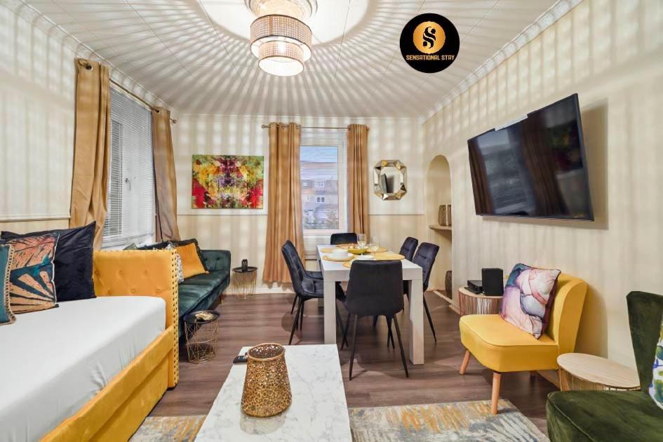 4 Bedrooms Apartment By Sensational Stay Short Lets & Serviced Accommodation EDI Kültér fotó